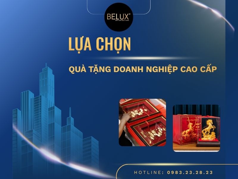 Quà tặng doanh nghiệp cao cấp: Tinh hoa văn hóa và nghệ thuật thắt chặt niềm tin chiến lược